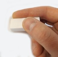 Arcare erasers for cleaning paper