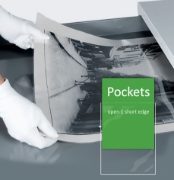 Polyester clear pockets