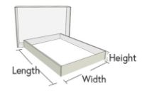 Paper storage box dimensions