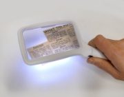 Illuminated Magnifier - Folding Handle - 2x