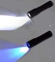 UV and White LED torch