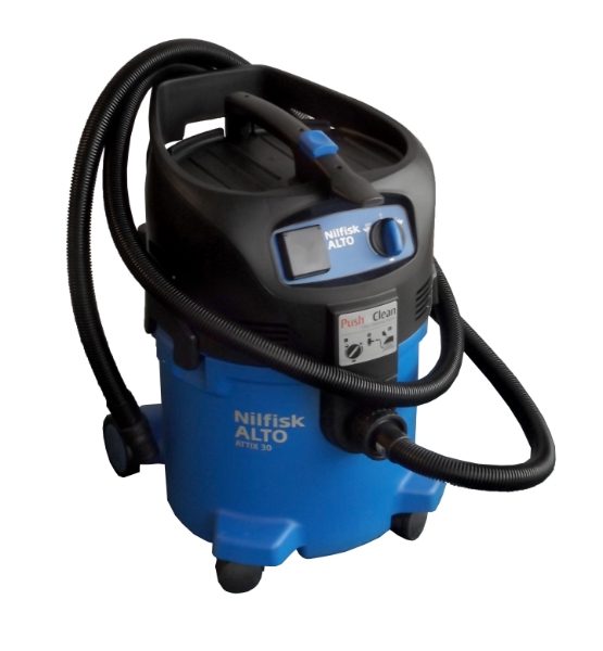 Wet and dry vacuum with adjustable suction