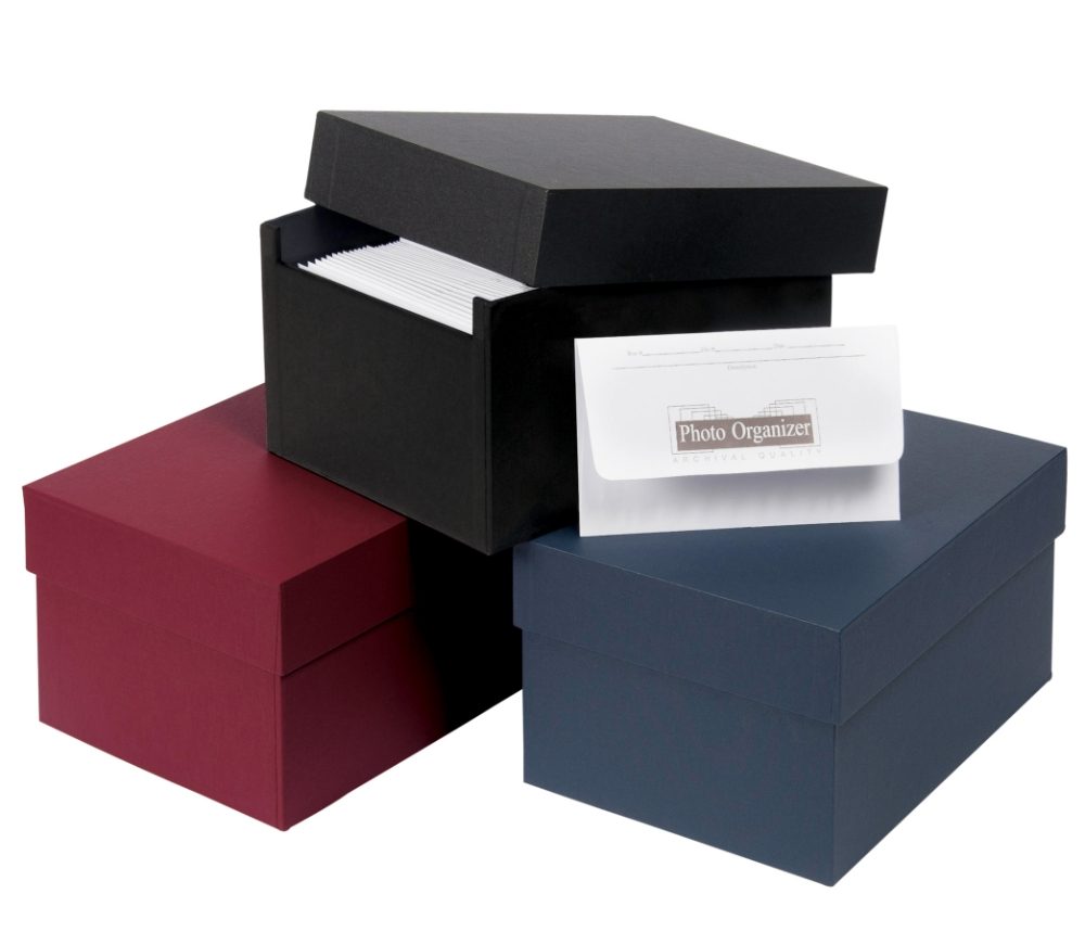 Acid-Free Archival Storage Boxes and Envelopes for Books and