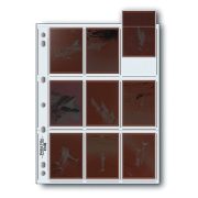 Holds nine individual sleeved frames of 120 film up to 6x7cm