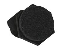 Plastazote Foam Tube Caps - Hexagonal caps 