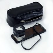 microfilm viewer and case