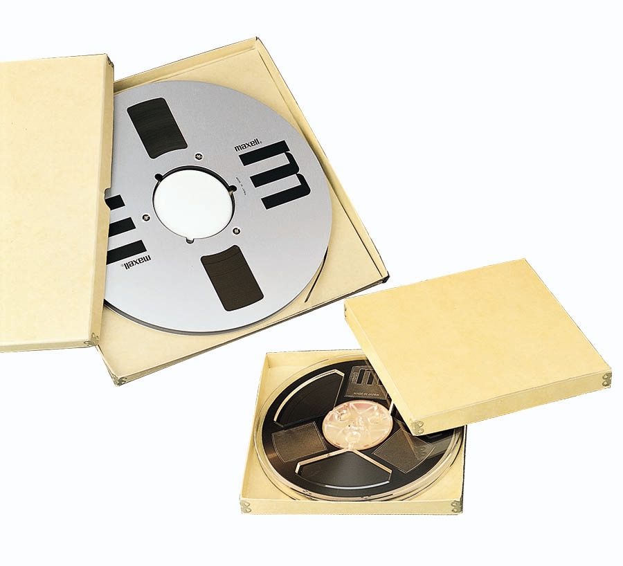 barriere Stearinlys efterspørgsel Archival acid free Reel to Reel tape boxes - Preservation Equipment Ltd