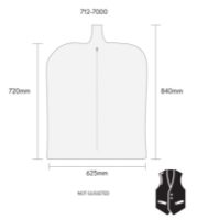 712-7000 - Small Garment / Waist Coat Cover