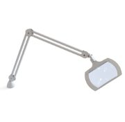 Wide angle magnifying lamp