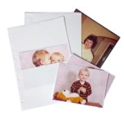 Archival paper binder pages