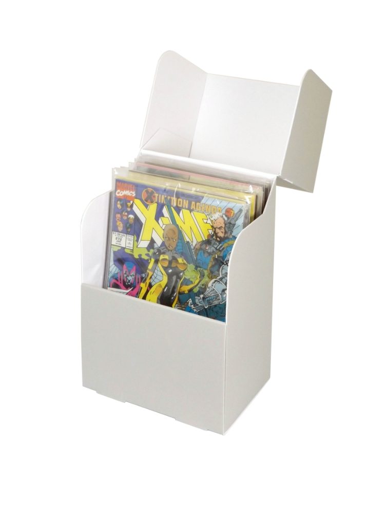 How I stored my comics once I gave up on bags and boards and buying long  boxes. : r/comicbooks