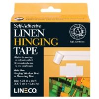 Self-adhesive-linen-hinging-tape