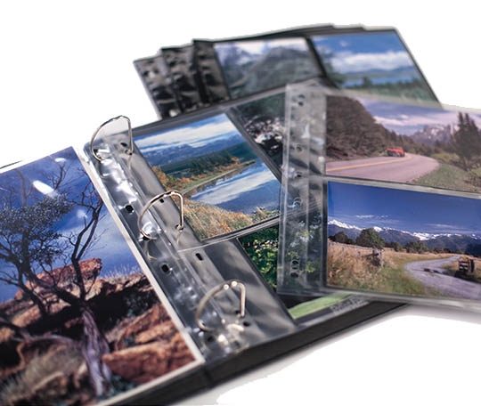 Print File Polypropylene Photo Album Pages- 3.5 x 10 in. Panoramic