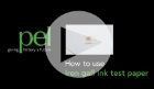 How to use Iron Gall Ink Test Paper