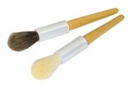 Fragile object dusting brushes - Badger and goat hair