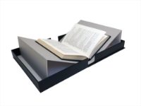 Optional book rest/cradle for extra support