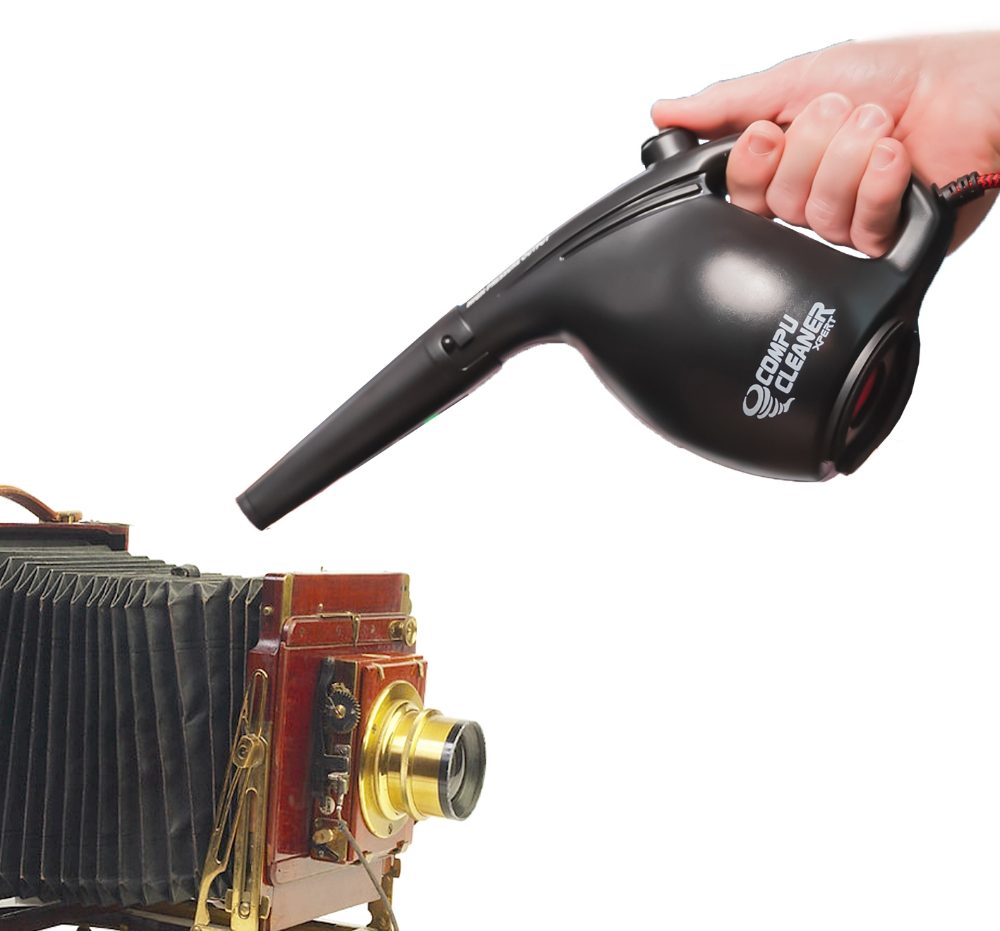 CompuCleaner Xpert electric duster is ideal for contact-free cleaning of  surfaces using filtered high pressure air alone. - Preservation Equipment  Ltd