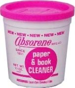 Paper and book cleaner Absorene