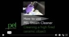 How to use the PEL steam cleaner