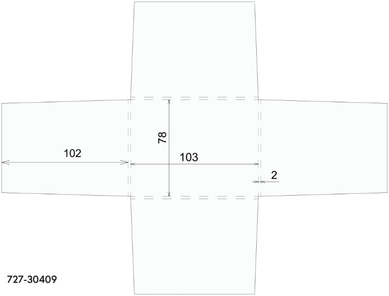 Archival quality four flap enclosure made from premium unbuffered paper ...