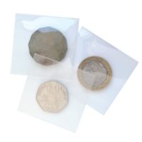 Coin Collection Clear Storage Pockets