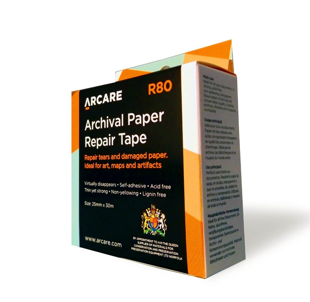 Lineco Archival Document Repair Tape 1 inch X 98 Feet Set of 2. Safely Repairs Your Prints Art Documents and More 