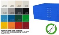 Choose a RAL colour - Enter selection on basket page