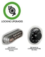 key cabinet locking options 521-5MCL & 521-5ECL