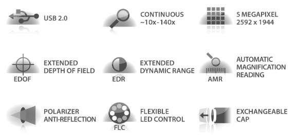 microscope specification