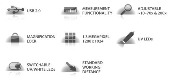 microscope specification