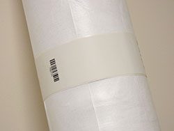 Tyvek roll label